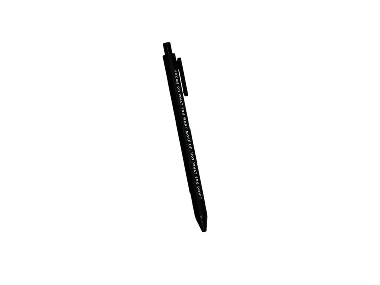 Black pen - Reinvent Your Hustle