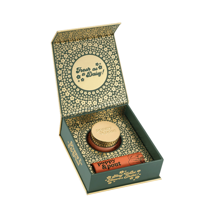 Lip Care Duo Scrub & Balm, Pomegranate Peach - Reinvent Your Hustle