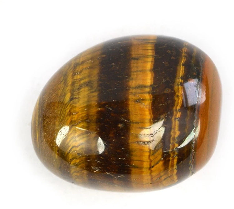 Tigers Eye Tumbled Stone - Reinvent Your Hustle