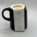 Ceramic Tea Infuser Mug: Black